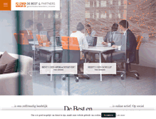 Tablet Screenshot of debestenpartners.nl